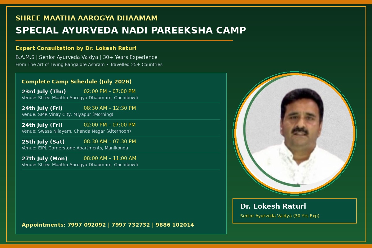 Special Ayurveda Nadi Pareeksha Camp